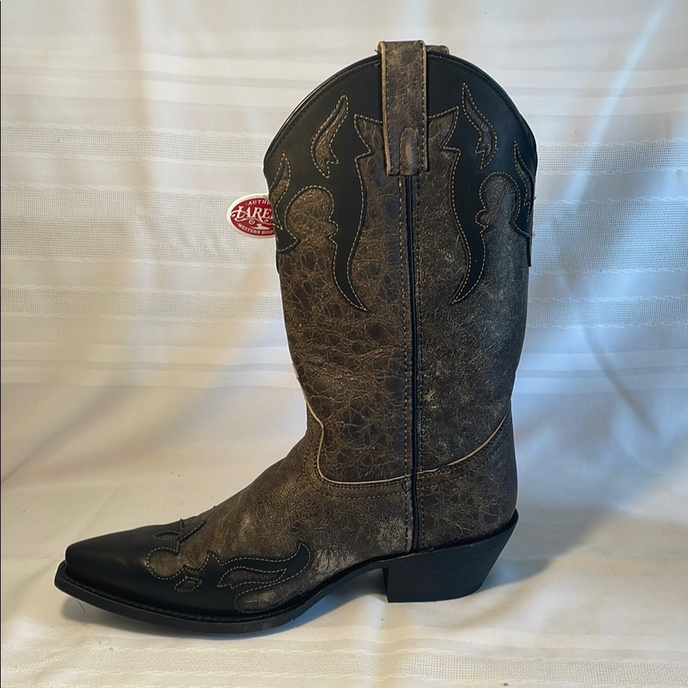 Men's Laredo Shadow Cowboy Boot 6766 - Picture 4 of 8